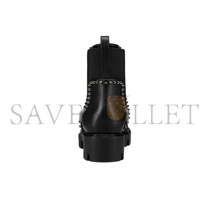 CHRISTIAN LOUBOUTIN OUT LINA EMBELLISHED LEATHER ANKLE BOOTP00728030